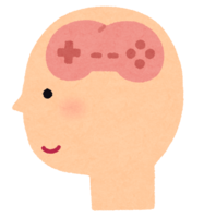 Game-shaped brain