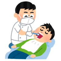 牙医"正在治疗"