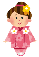 Shichigosan (three-year-old girl)