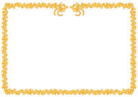 Certificate frame (template)