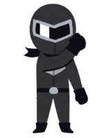 Sentai character (black)