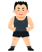 Muscular person (male)