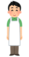 Male in an apron