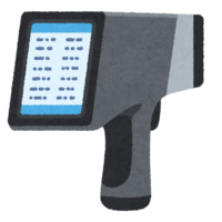 Handheld fluorescent X-ray analyzer