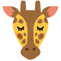 长颈鹿的脸