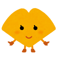 Ginkgo character (autumn)
