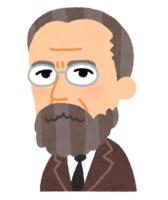Caricature illustration of Smetana (musician)