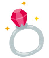 ルビーの指輪
