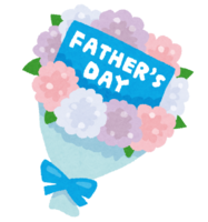 (Father & # 39; s-Day) Bouquet with card