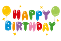 (Happy-Birthday) balloons