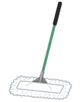 Gymnasium mop (cleaning tool)