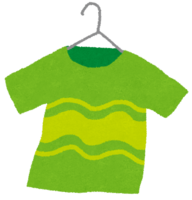 Laundry-drying clothes (T-shirt)