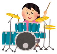 Drummer (female drummer)