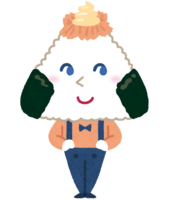 Onigiri character (sea chicken)