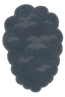 Smoke of various shapes (black)