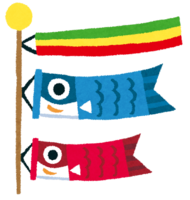 儿童节"鲤鱼旗"