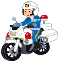 Police motorcycle member