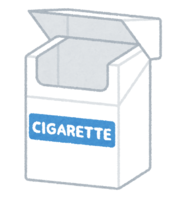 Cigarette box (empty)