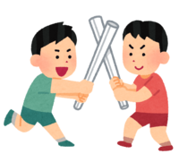 Play with sword fight