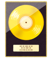 Gold disc