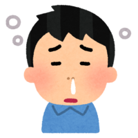 stuffy nose (male)