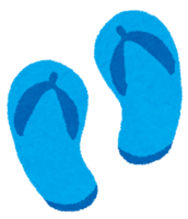 沙滩凉鞋"蓝色"
