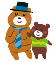 Father's Day (bear parent and child)