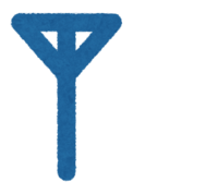 Mobile phone radio wave mark