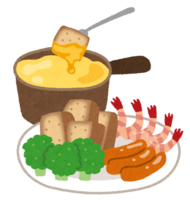 Cheese fondue