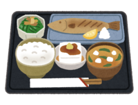 Japanese style set meal