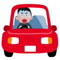 Surprised driver (accident)