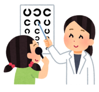 Visual acuity test (health check)