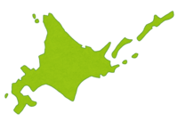 Map of Hokkaido (prefectures)