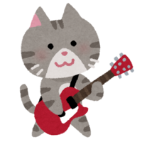 Cat guitarist