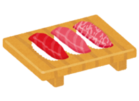 Tuna sushi set