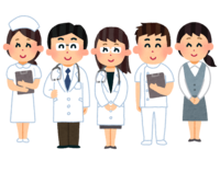 Doctor, nurse and clerical work