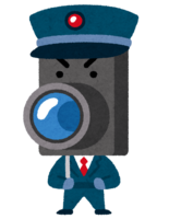 Security camera character
