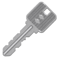 House key (disc cylinder)