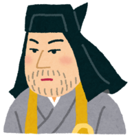 Caricature of Kenshin Uesugi