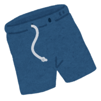 Trousers with a string inside