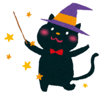 Halloween (black cat witch)