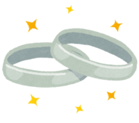 配对结婚戒指