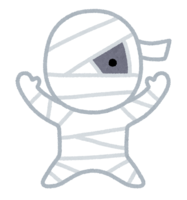 Halloween character (mummy man)