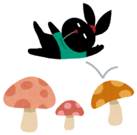 Bouncing on mushrooms-Pyoko