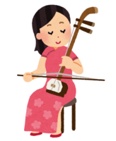 Erhu player