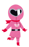 Sentai character (pink)