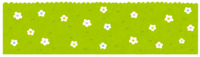 Background of flower field