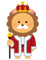 King's lion character