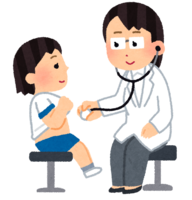 Internal medicine examination (school health examination-girl)