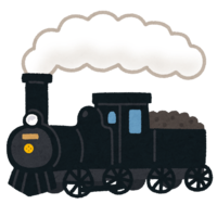 蒸気機関車-汽車